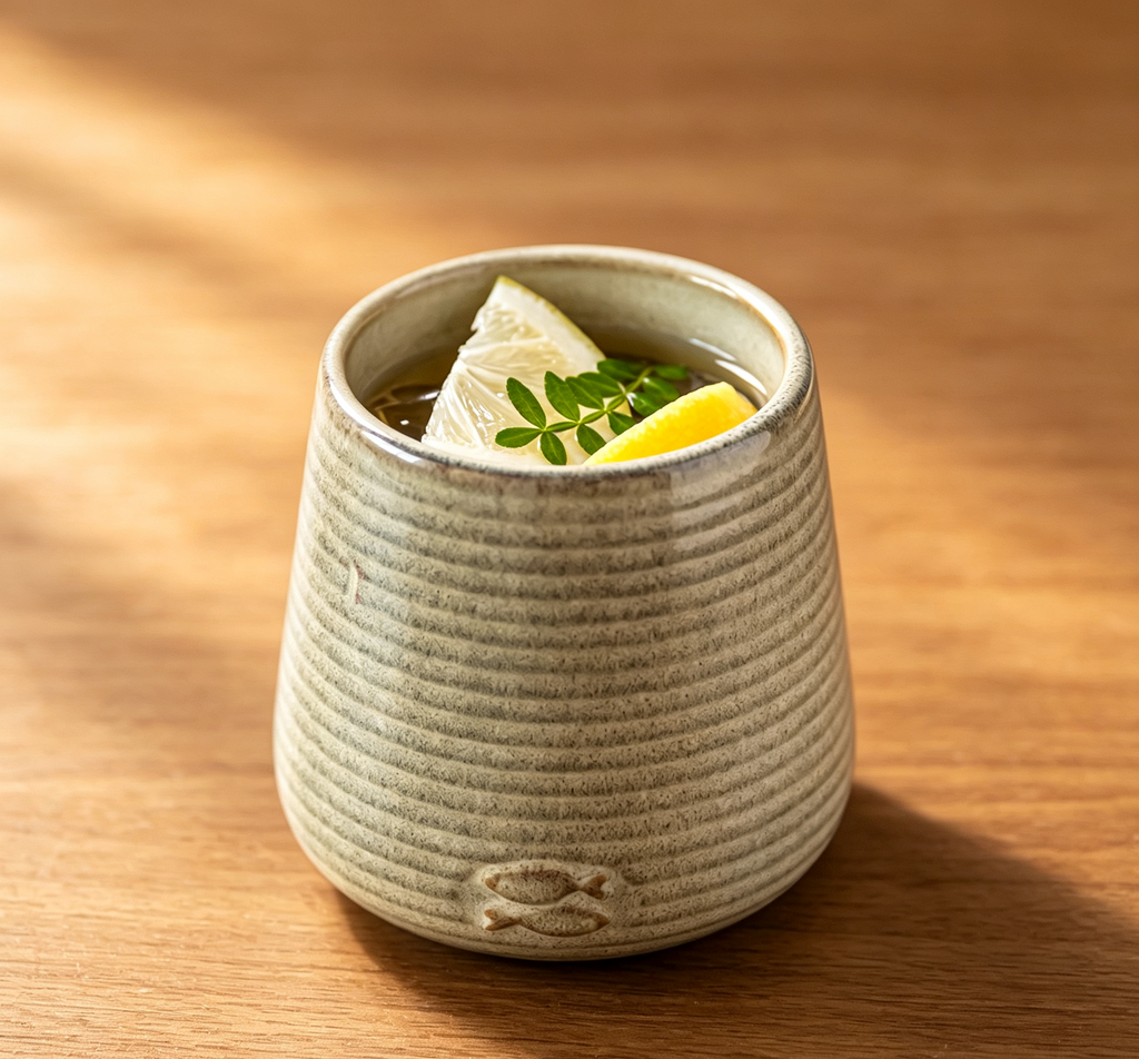 Wabi-Sabi Kiln-Glaze Conical Ceramic Mug, Dual Capacity Sizes for Boutique Cafés & Japanese Homestays